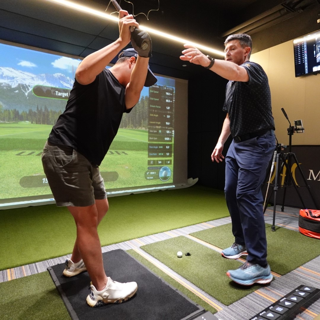 Mark Smith golf coach at Optimus Golf Performance Hong Kong