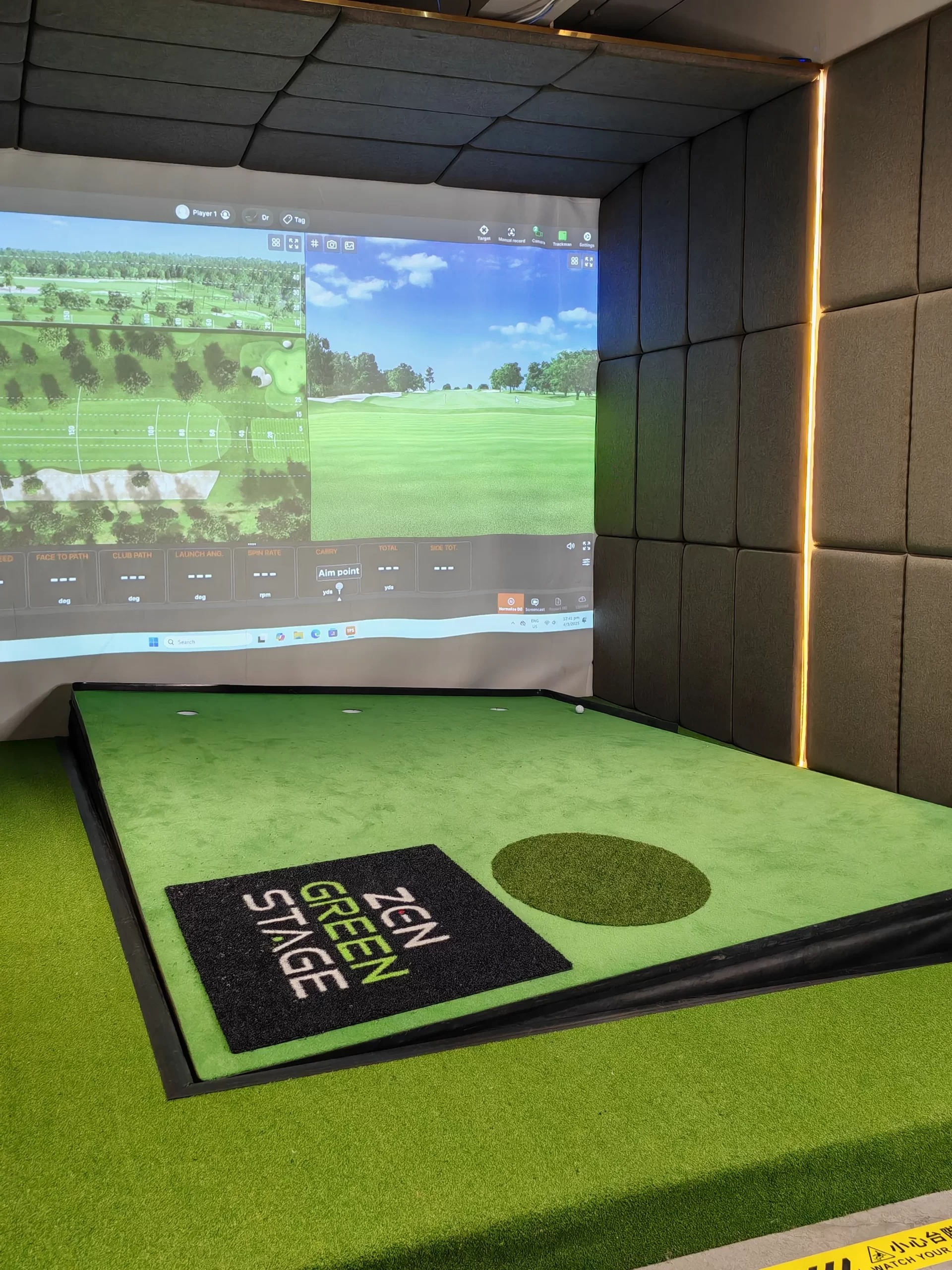 Zen Stage at Optimus Golf Performance Hong Kong